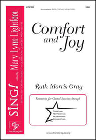 Comfort and Joy SAB choral sheet music cover Thumbnail